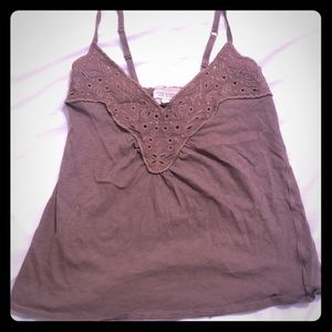 ❤️ 3 for $15 ❤️  Abercrombie brown tank top - M
